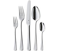 WMF Denver - Cubertería, 24 piezas, 6 comensales, cromargan protect, color plateado
