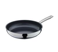 WMF Devil Natural - Sartén Antiadherente 28 cm, Sartén de Acero Inoxidable y Revestimiento Antiadherente Mienral Cerámico para Todo Tipo de Cocinas Incluido Inducción, sin PFOAni PTFE
