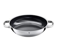 WMF Durado - Sartén para Servir Dos Asas Inducción Ø28 cm, Recubierta de Acero Inoxidable Cromargan, Resistente al Horno