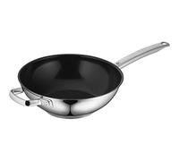 WMF Durado - Sartén Wok 28 cm con Revestimiento Antiadherente Cerámico de Acero Inoxidable, Apta para Horno