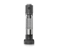 WMF Element One Agua con gas - Máquina de burbujas de acero inoxidable completamente automática con 3 grados, diseño que ahorra espacio, elegante máquina de agua con gas y dispositivo de burbujeo para