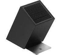 WMF Flextec Cromargan - Bloque para cuchillos (vacío, sin cuchillo, acero inoxidable), color negro