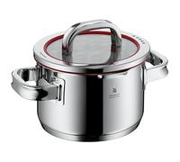 WMF Function 4-Olla pequeña de 16cm (1,9 litros de Capacidad) con Tapa, Acero Inoxidable Pulido, 16 cm