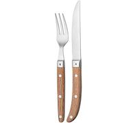 WMF Geschenkidee Steack Ranch - Cubertería para Carne, 2 Piezas