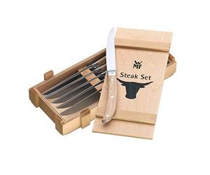 WMF Geschenkidee Steack Ranch - Juego 6 Cuchillos Carne