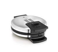 WMF gofrera LONO Edition, gofrera en forma de corazón, nivel de tostado infinitamente ajustable, 900 W, Cromargan mate y plateado