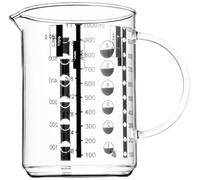 WMF 0605972000 taza para medir 1 L Vidrio