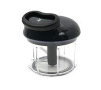 WMF Gourmet 18.7678.6040 picadora manual de alimentos Negro, Transparente