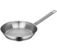 WMF Gourmet Plus - Sartén 24 cm Ø Sin Recubrimiento Antiadherente de Acero Inoxidable Cromargan, Apta para Todo Tipo de Cocinas