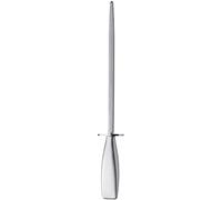 WMF Afilador Grand Gourmet 36 cm, varilla insertada acero templado, grano fino para cuchillos rectos