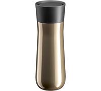 WMF Impulse - Taza térmica con cierre automático, 350 ml, apertura de 360°, mantiene las bebidas calientes durante 8 horas y 12 horas frías, color marrón