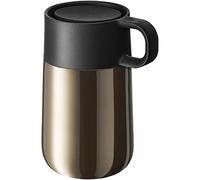 WMF Impulse Travel Mug Taza térmica, 0,3 l, cierre automático, apertura de 360°, mantiene las bebidas calientes durante 6 h y frías durante 12 h, taza de café para llevar, marrón
