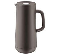 WMF Jarra térmica Impulse Antracita café té 1,0 l, Altura 28,5 cm, Inserto de Cristal, Cierre automático 24 h, frío y Caliente, Caja de Regalo, Acero Inoxidable, Marron, 1000 ml