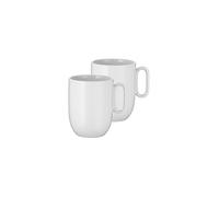 WMF Juego de 2 tazas de café BARISTA blanco blanco