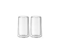 WMF Juego de 2 vasos de té SMARTTEA de vidrio borosilicato transparente