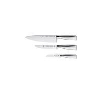 WMF Juego de cuchillos Grand Gourmet de 3 piezas plata