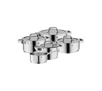WMF Juego de ollas Compact Cuisine Inducción 5 piezas Cromargan plata