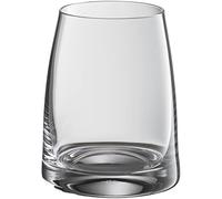 WMF Juego de vasos de agua Kineo, 4 piezas, vasos de 325 ml, cristal de cristal, borde fino, forma ergónica, apto para lavavajillas