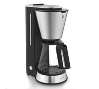 WMF Kitchenminis - Cafetera Aroma de goteo con vaso de cristal, cafetera de filtro para hasta 4 tazas de café, programa antical, indicador agua, display digital, filtro extraible, 760 W