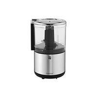 WMF Kitchenminis - Chopper Picadora Mini, 65 W, Acero Inoxidable, Dos cuchillas con tecnología Perfect Cut, Recipiente de 0,3 litros de Tritan, con bloqueo especial de seguridad, libre de BPA