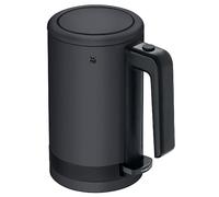 WMF Kitchenminis Deep Black - Hervidor eléctrico de acero inoxidable de 0,8 l de capacidad, hervidor eléctrico de 1800 W con filtro de cal, tetera pequeña, acero inoxidable, negro