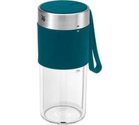 WMF Kitchenminis - Mix on the Go 300 ml, 50W, 20.000 rpm, Recargable por USB, Tritan sin BPA, Batería 1200 mAh, Smoothie Maker Verde para Batidos en 40 Segundos