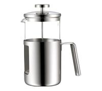 WMF Kult - Cafetera Francesa de Émbolo, Acero Inoxidable Croamrgan Mate y Cristal Borosilicatado, 1 Litro para 6 Taza, Apta para Lavavajillas