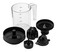 WMF Kult X - Cortador en espiral, exprimidor eléctrico para cortador en espiral, exprimidor de naranjas, exprimidor de limones eléctrico, 2 conos de prensa con jarra de 1 l