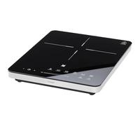 WMF Kult X - Placa de inducción portatil de acero inoxidable 18/10, 2100 W, cocina o calienta, 6 programas y 8 potencias, fácil limpieza