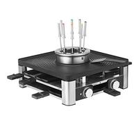 WMF Lumero 0415480011 parrilla de interior 8 personas(s) 1960 W Negro, Acero inoxidable