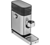 WMF Lumero - Molinillo de café espresso eléctrico, 150 W, botones táctiles LED, 40 grados de molienda, contenedor de harina de café, acero inoxidable Cromargan mate