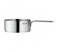 WMF Mini - Cazo Ø 12 cm Apróx 0,7 L, Borde Vertedor, Apilable de Acero Inoxidable Cromargan Publido, Apto Inducción, Sin Recubrimiento