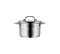 WMF Mini olla para carne con tapa de 14 cm plata
