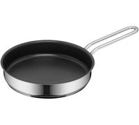 WMF Mini - Sarten Ø 18 cm diámetro Con Recubrimiento Borde Vertedor Apilable de Acero Inoxidable Cromargan Pulido Apta para Inducción Apta para Lavavajillas