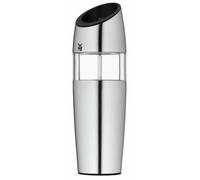 WMF - Molinillo Eléctrico Basculante 20 cm Para Sal, Pimienta y Especias, Acero Inoxidable Cromargan Mate y Vidrio Acrílico, Mecanismo de Cerámica, Se Enciende al Girar