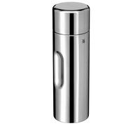 WMF Motion - Jarra térmica (0,75 L, acero inoxidable Cromargan, para té o café, con vaso, mantiene el frío 24 horas y el calor durante 12 horas