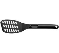 WMF Neutral - Espátula Plástico 31cm Con Pliegue y Huecos de Material Sintético, Apta para Lavavajillas, Negro