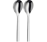 WMF Nuova - Cuchara para Servir 25 cm, Acero Inoxidable Pulido Cromargan, Aptos para Lavavajillas (Paquete de 2)