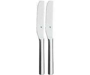 WMF Nuova Juego 2 Cuchillos para Desayuno, Acero Inoxidable Pulido