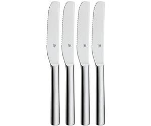WMF Nuova - Juego de cuchillos para brunch (4 piezas), color plateado