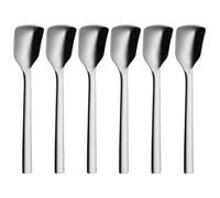 WMF Nuova - Set 6 Cucharas para Helado 14 cm, Acero Inoxidable Pulido Cromargan, Aptos para Lavavajillas