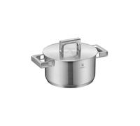 WMF Ultimate Cool - Olla de 20 cm Con Tapa, Cacerola Pequeña de 3,7 L de Acero Inoxidable Cromargan Mate Apto para Inducción, Sin Revestimiento, Apta para Lavavajillas