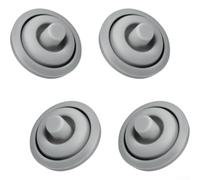 Wmf Perfect Plus - Junta indicadora de presión - Paquete de 4 arandelas de silicona para válvula de tapa, color gris