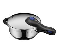 WMF Perfect Plus - Olla Rápida Ø 22 cm de Diámetro de 3 Litros. Con Protección Contra Llamas. Acero Inoxidable Cromargan para Inducción