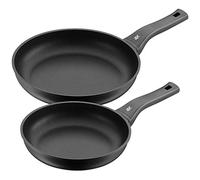 WMF PermaDur Excellent - Set de 2 sartenes 24 y 28cm, de aluminio fundido, con antiadherente para todo tipo de cocinas incluido inducción