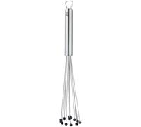 WMF Profi Plus - Batidor 27 cm con Punta de Bolas de Silicona, Acero Inoxidable Cromargan Pulido, Apto para Lavavajillas, Resistente al Calor, Negro