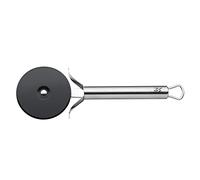 WMF Profi Plus - Cortador de Pizza, Rueda con Silicona Negra Antiadhernte 19,8 cm, acero inoxidable Cromargan parcialmente mate, apto para lavavajillas