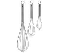 WMF Profi Plus - Juego 3 Batidores de Varillas 15 / 20 / 30 cm, Acero Inoxidable Cromargan Pulido, Set de 3