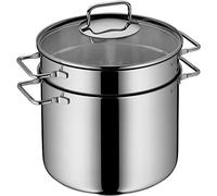 WMF Profi Plus Olla para Pasta, Acero Inoxidable Pulido, 24 cm