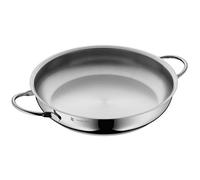 WMF Profi - Sartén 28 2 asas cm Sin Revestimiento Antiadherente, Sartén Profesional de Acero Inoxidable Cromargan Apta para Inducción, Apta para Horno y Lavavajillas